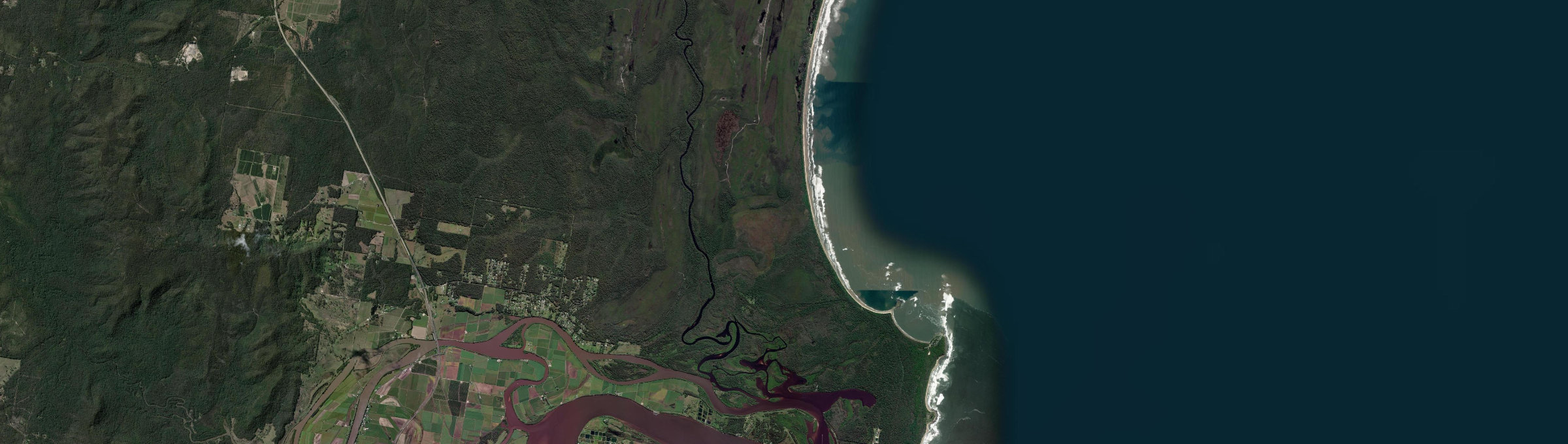 Aerial view of The Freshwater, NSW