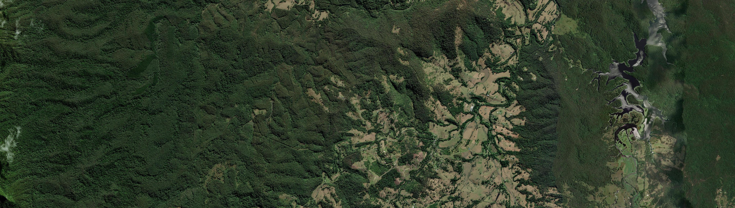 Aerial view of Kunghur, NSW