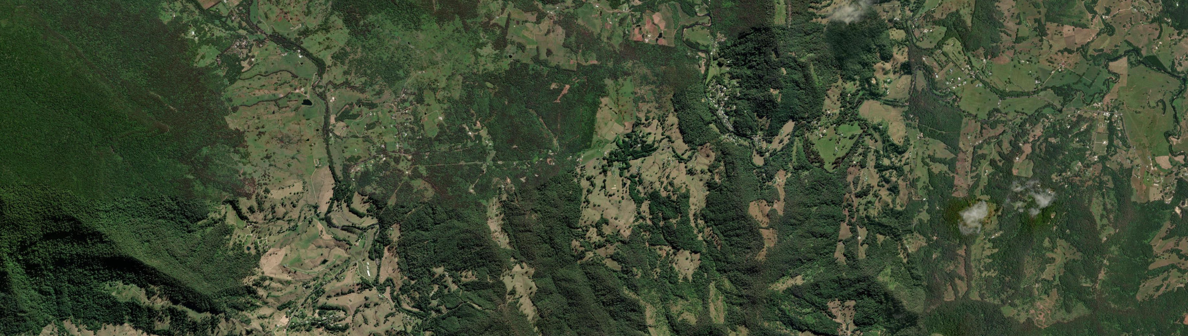 Aerial view of Zara, NSW