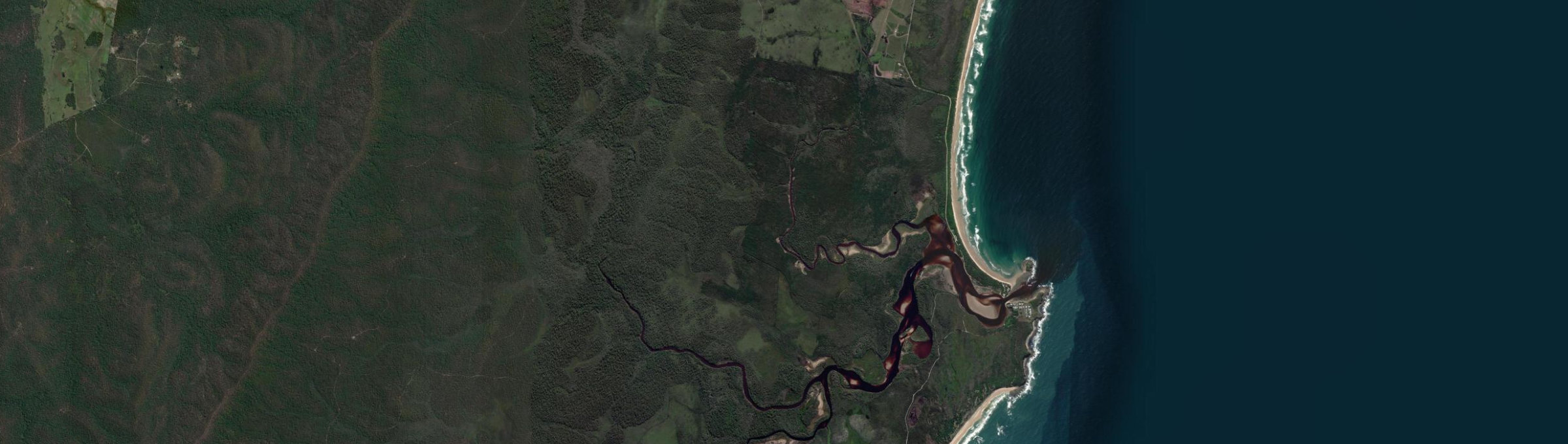 Aerial view of The Sandon, NSW