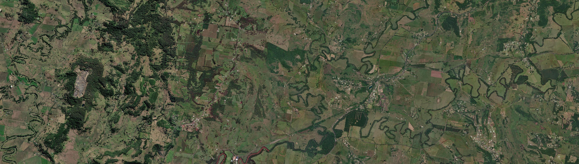 Aerial view of Woodlawn, NSW