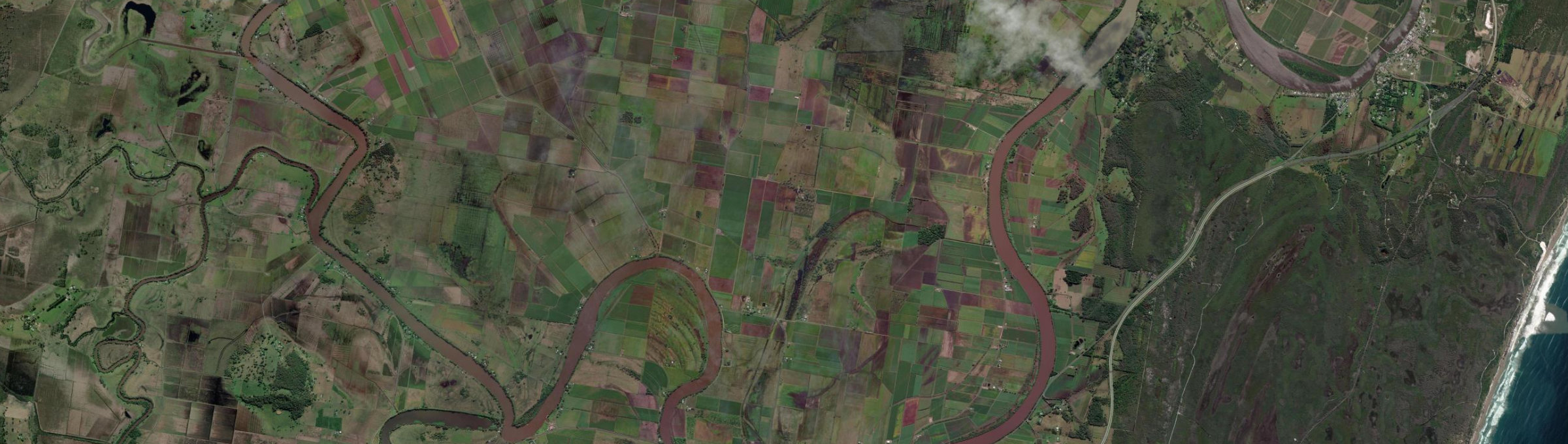 Aerial view of Buckendoon, NSW