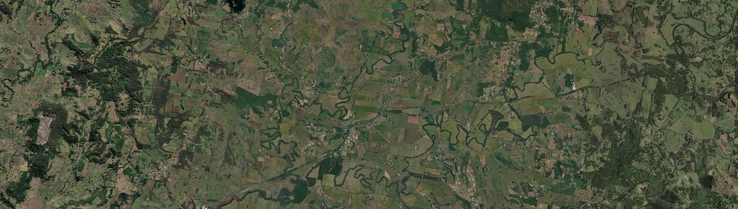 Aerial view of Bexhill, NSW