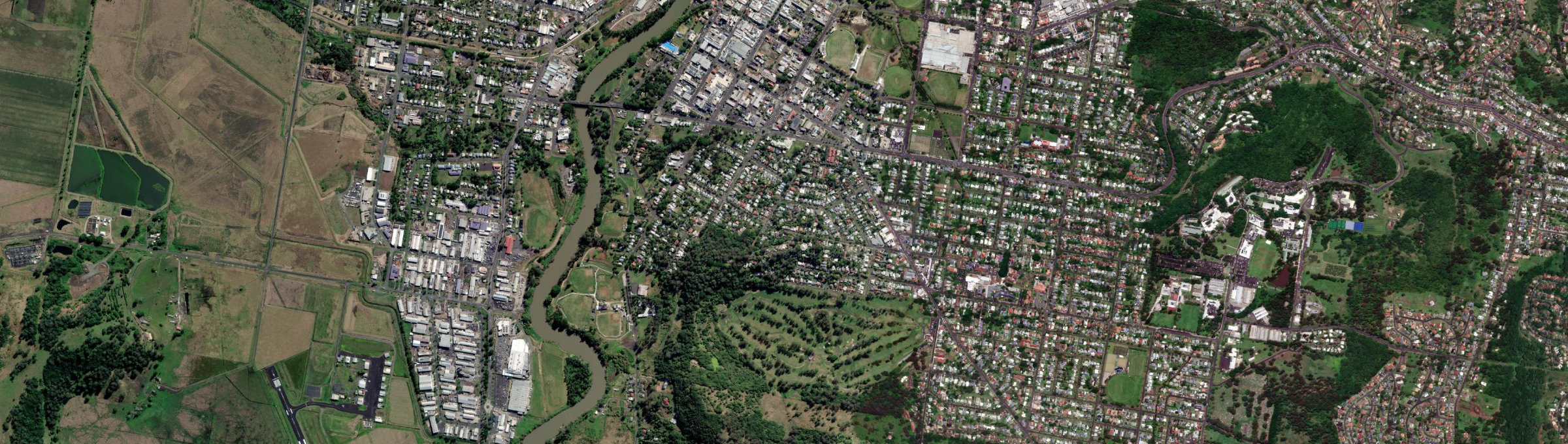Aerial view of Girards Hill, NSW
