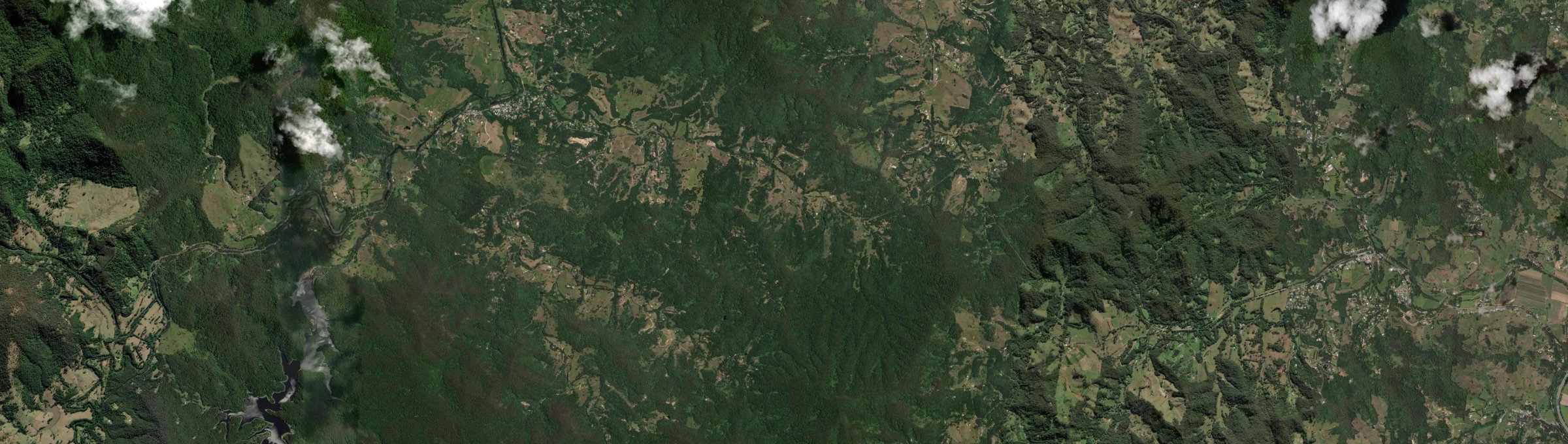 Aerial view of Smiths Creek (Tweed - NSW), NSW