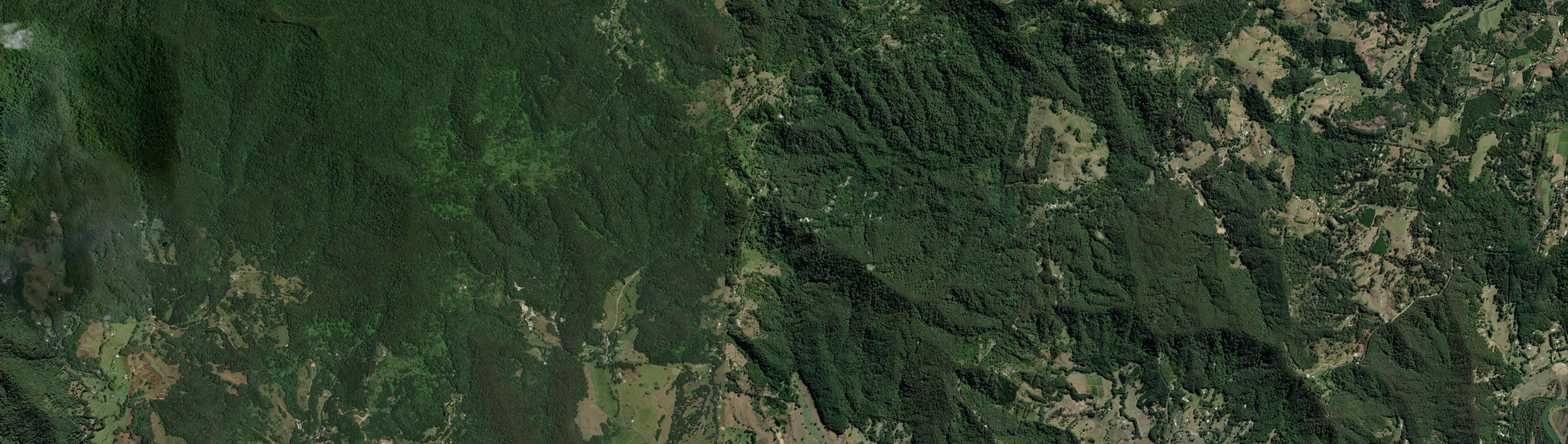 Aerial view of Tomewin, NSW