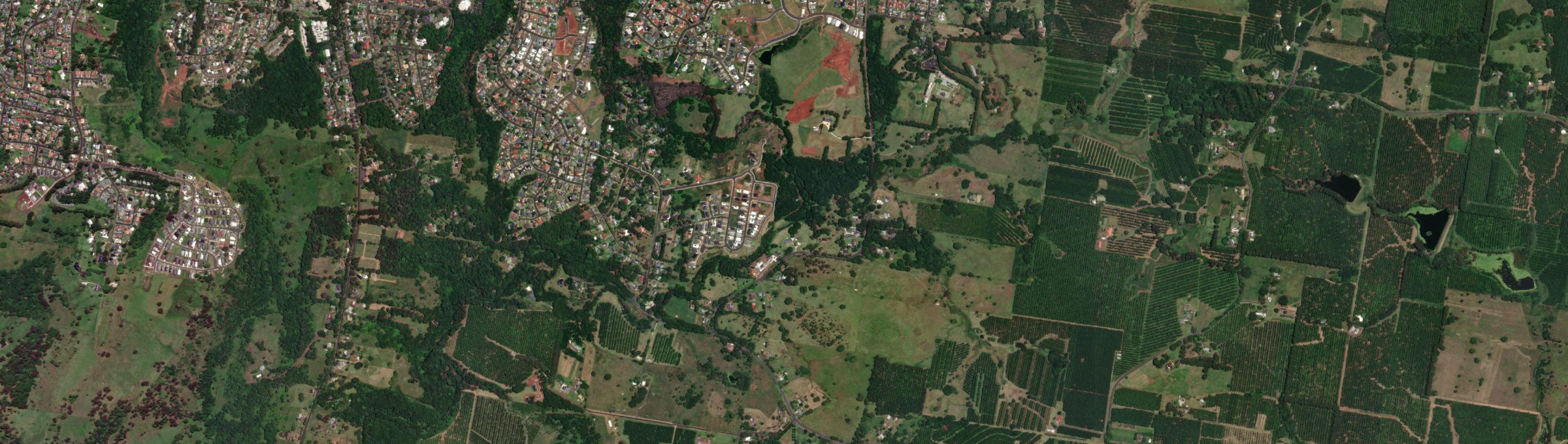 Aerial view of Chilcotts Grass, NSW
