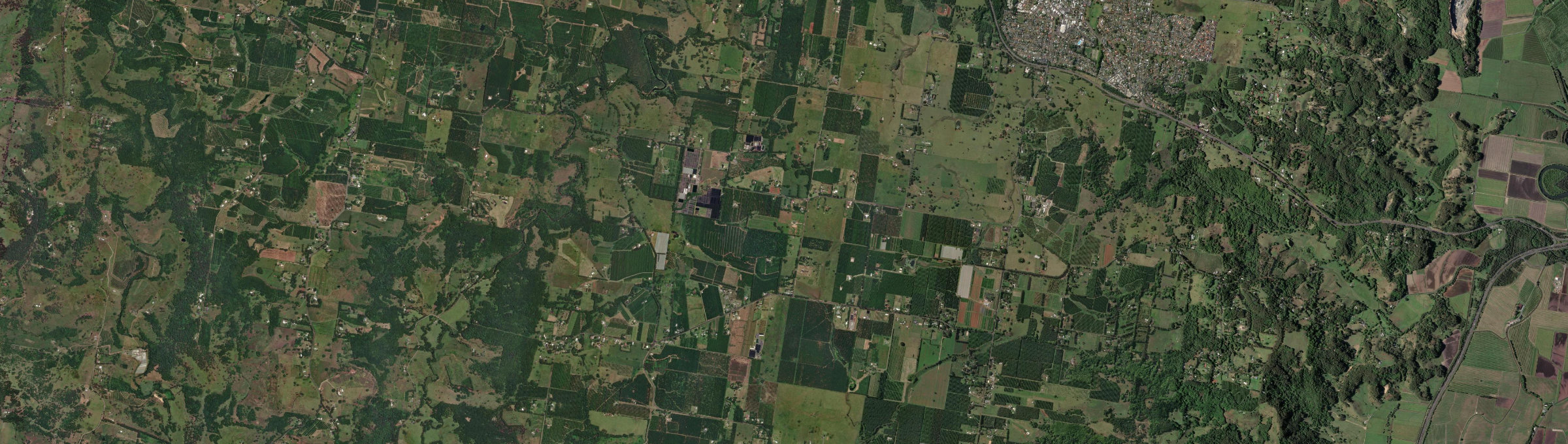 Aerial view of Rous, NSW