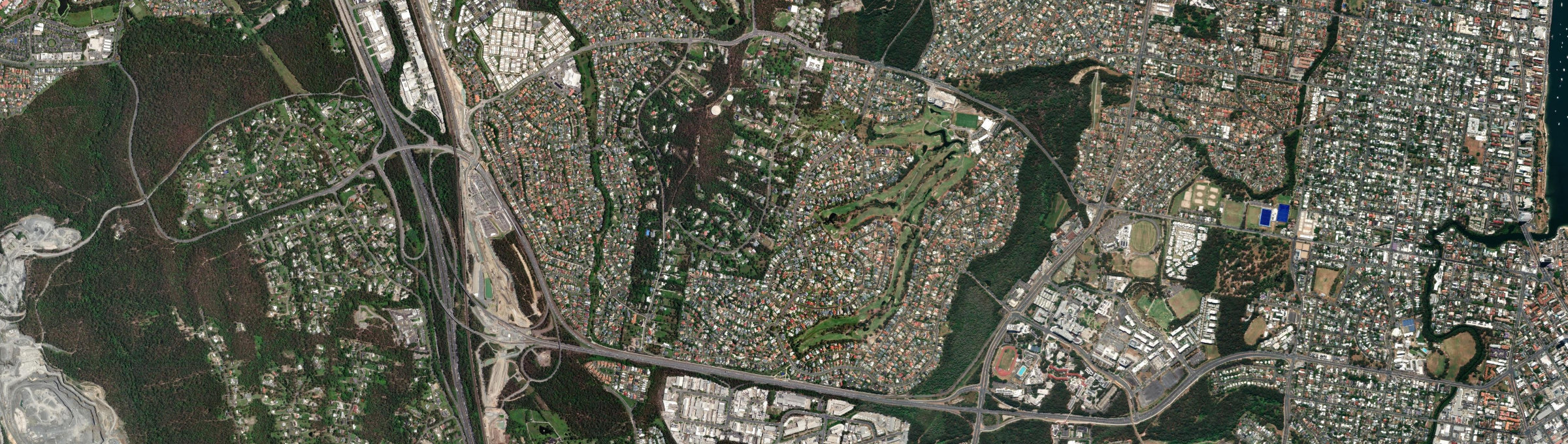 Aerial view of Parkwood (Qld), QLD