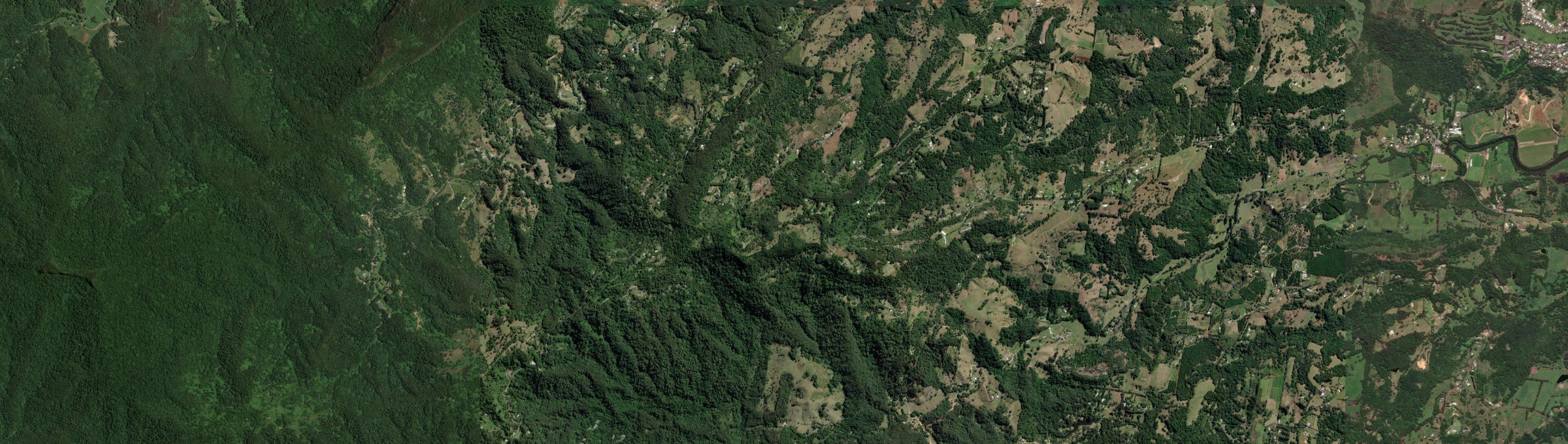 Aerial view of Glengarrie, NSW