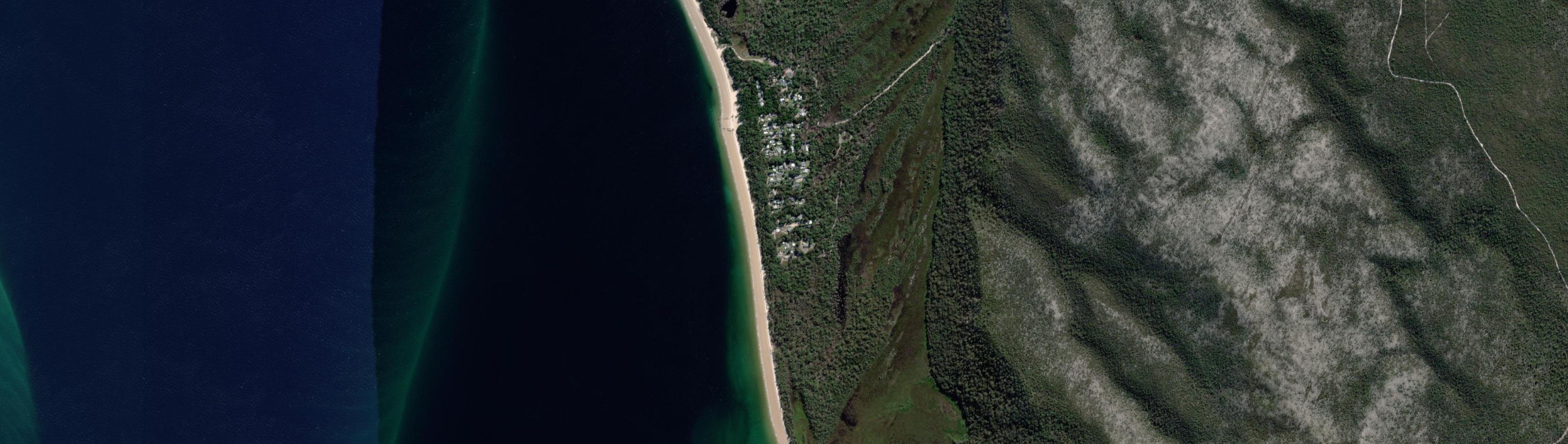 Aerial view of Bulwer, QLD