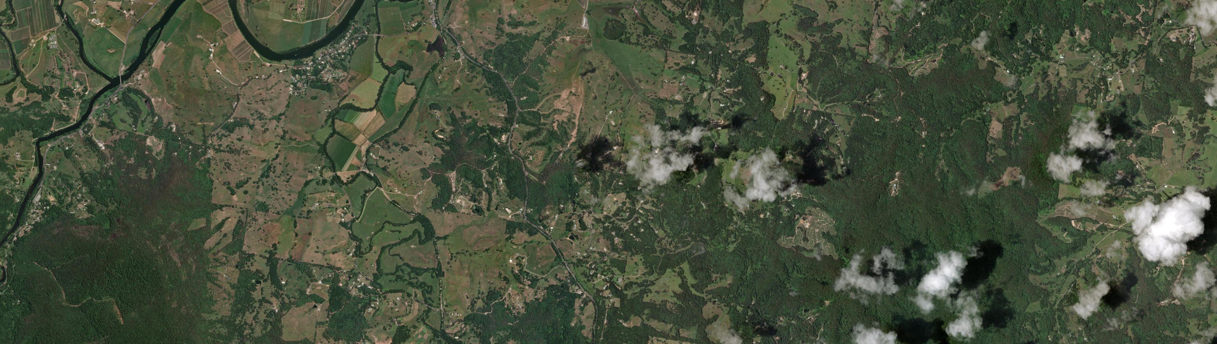 Aerial view of Fernvale (NSW), NSW