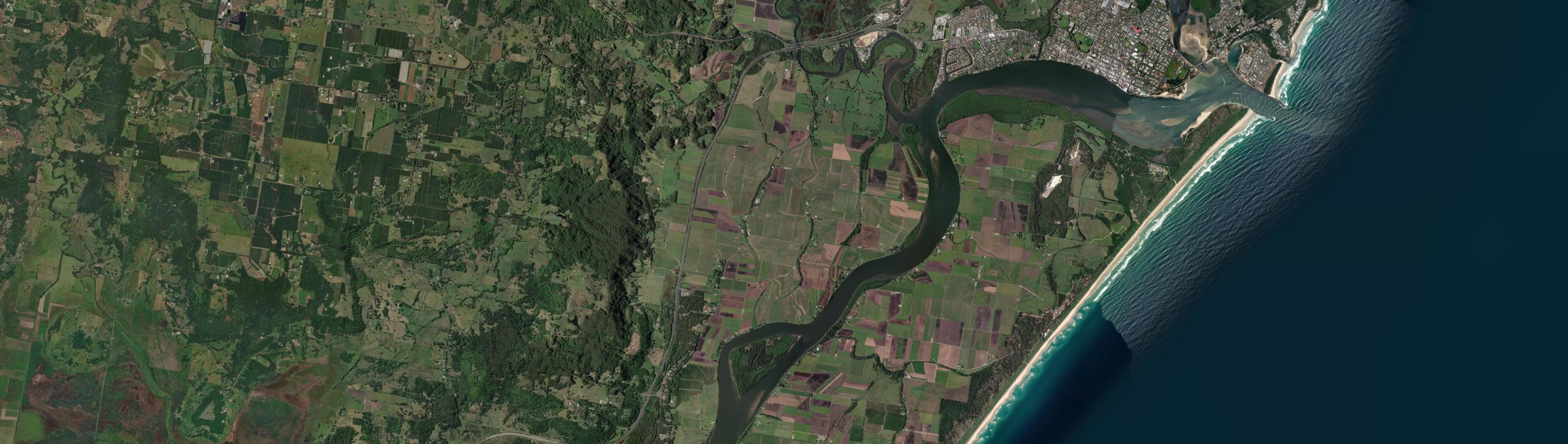 Aerial view of Pimlico (NSW), NSW