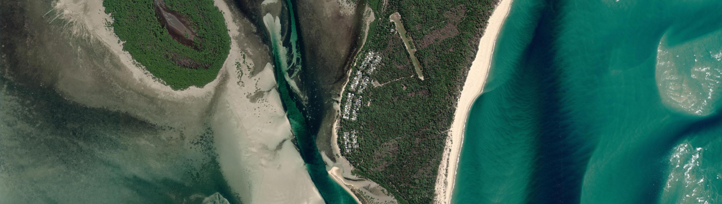 Aerial view of Kooringal (Qld), QLD