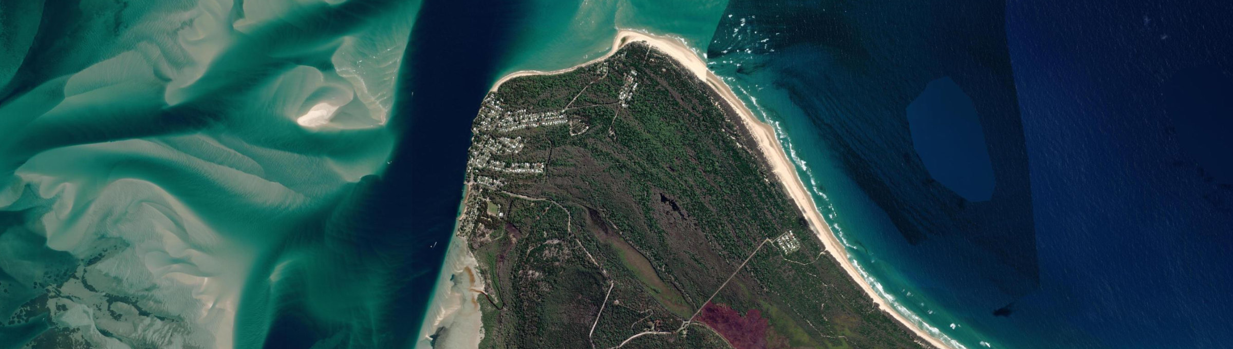 Aerial view of Amity, QLD