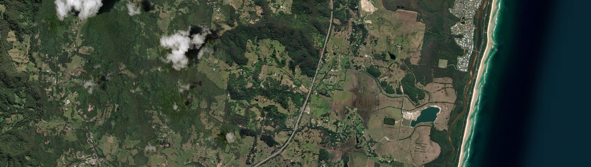 Aerial view of Sleepy Hollow, NSW