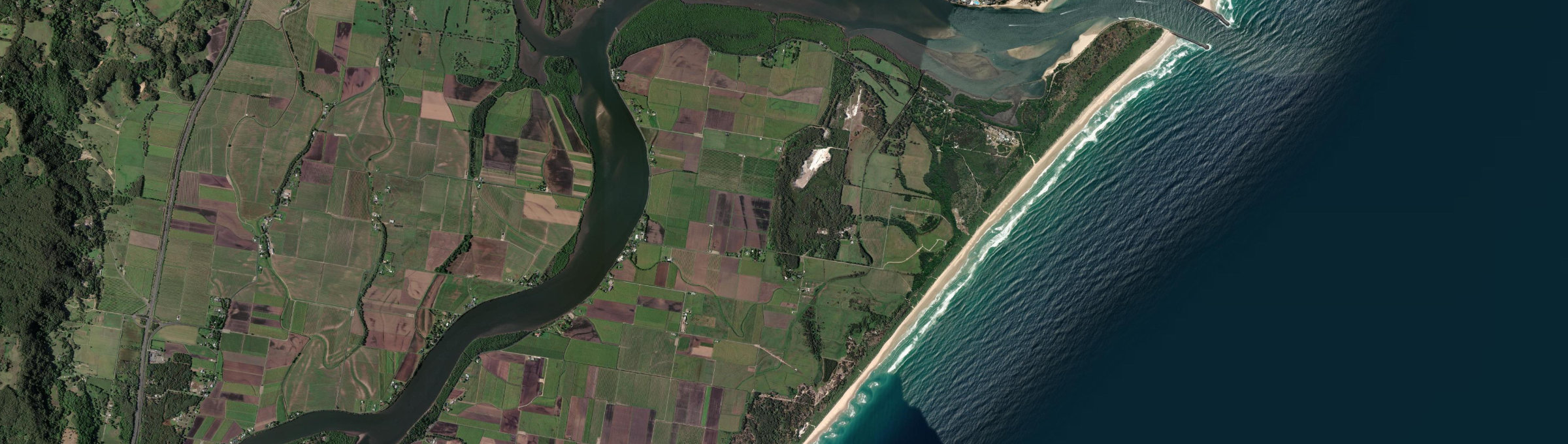 Aerial view of Keith Hall, NSW
