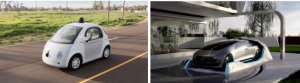 Two visions of the future, one with decidedly more consumer appeal. 
