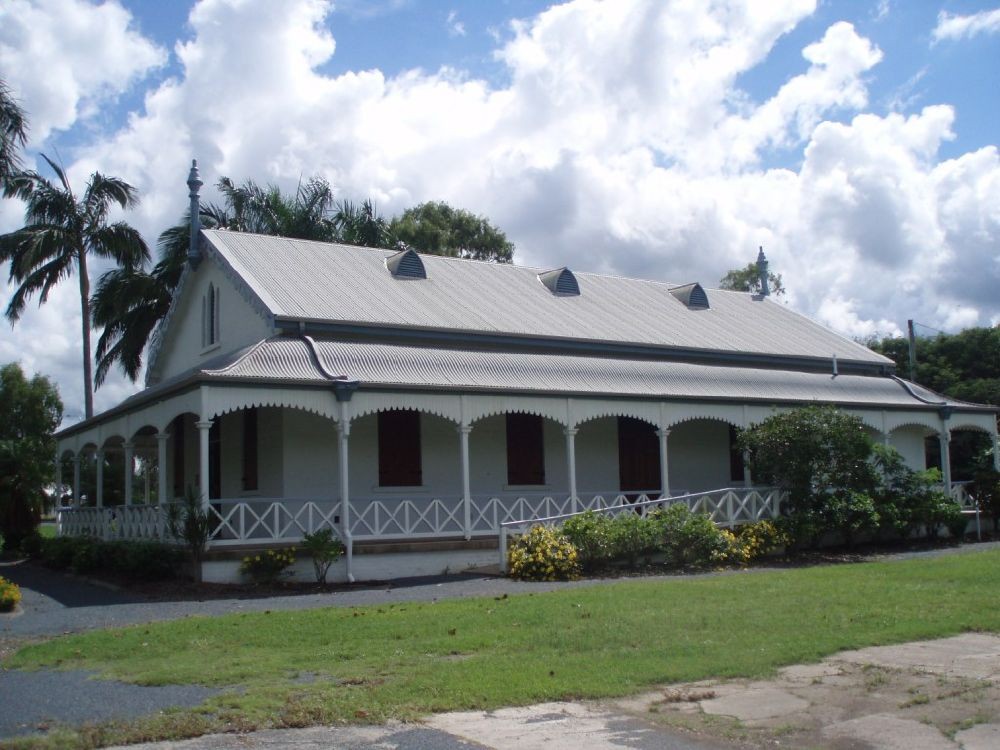 Berserker, QLD, Historic heritage house with a wrap-around veranda