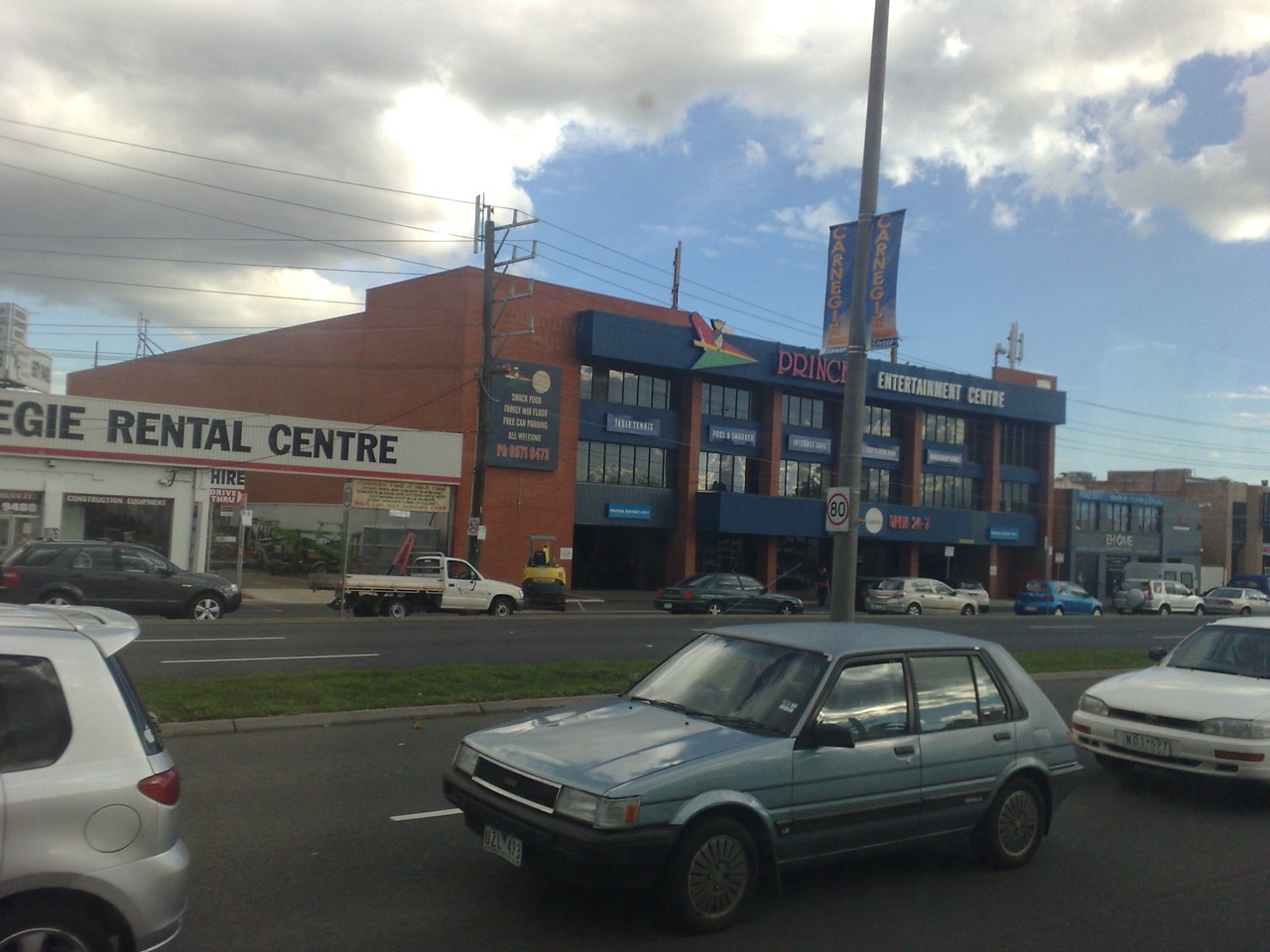 Carnegie, VIC, Commercial buildings along a main road