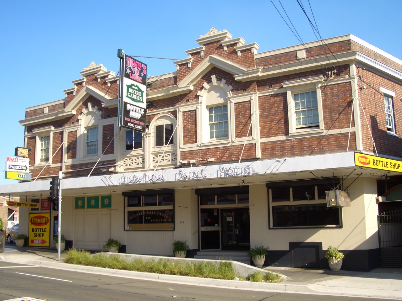 Croydon Park, NSW, Federation building on a street corner