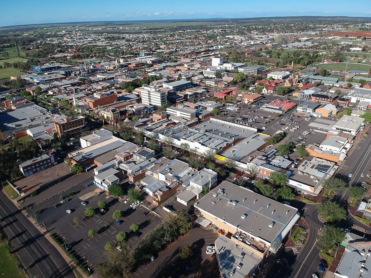 Dubbo, NSW, Cityscape showcasing Dubbo's skyline and growth