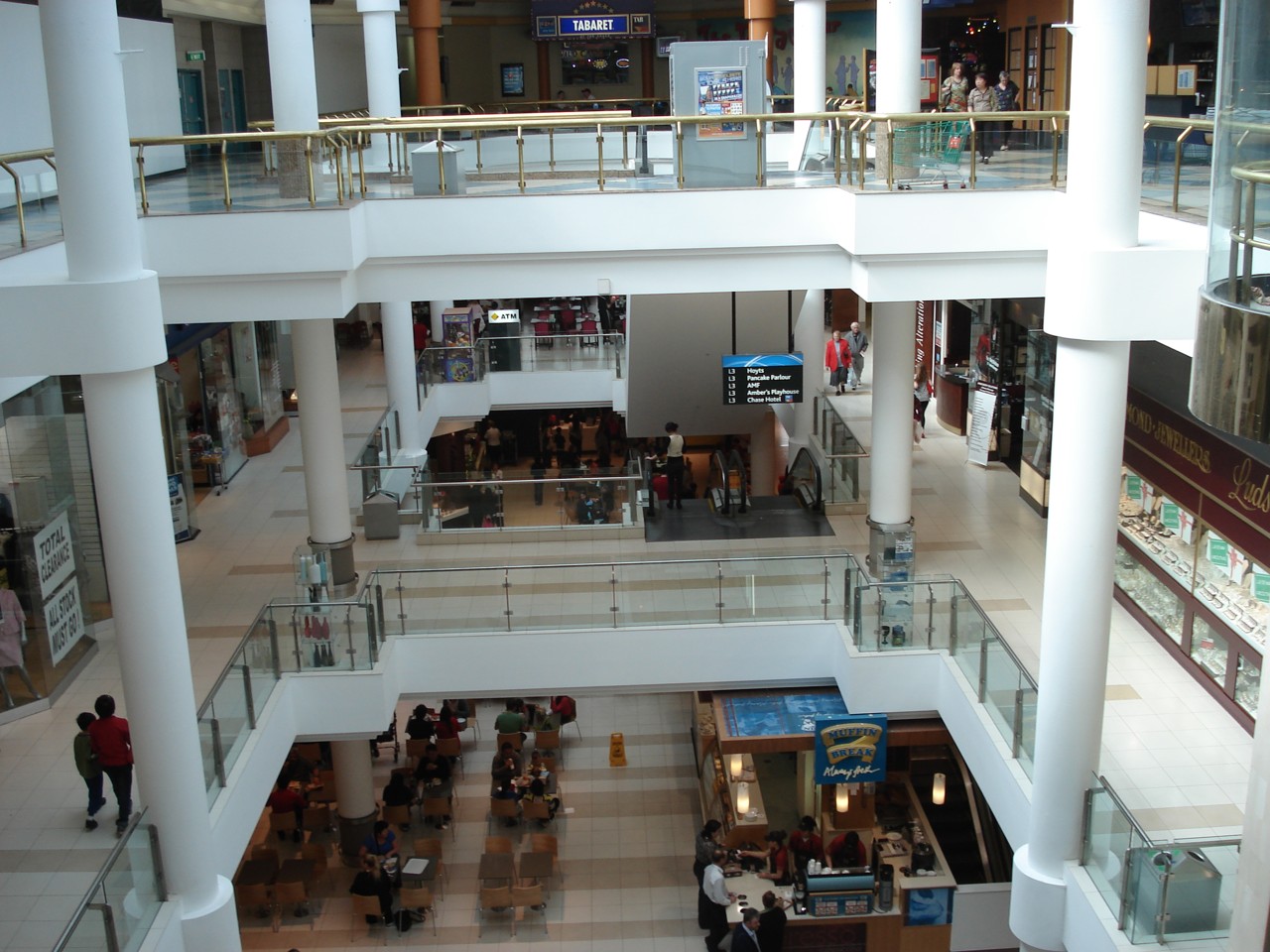 Forest Hill, VIC, Indoor shopping mall with multiple levels