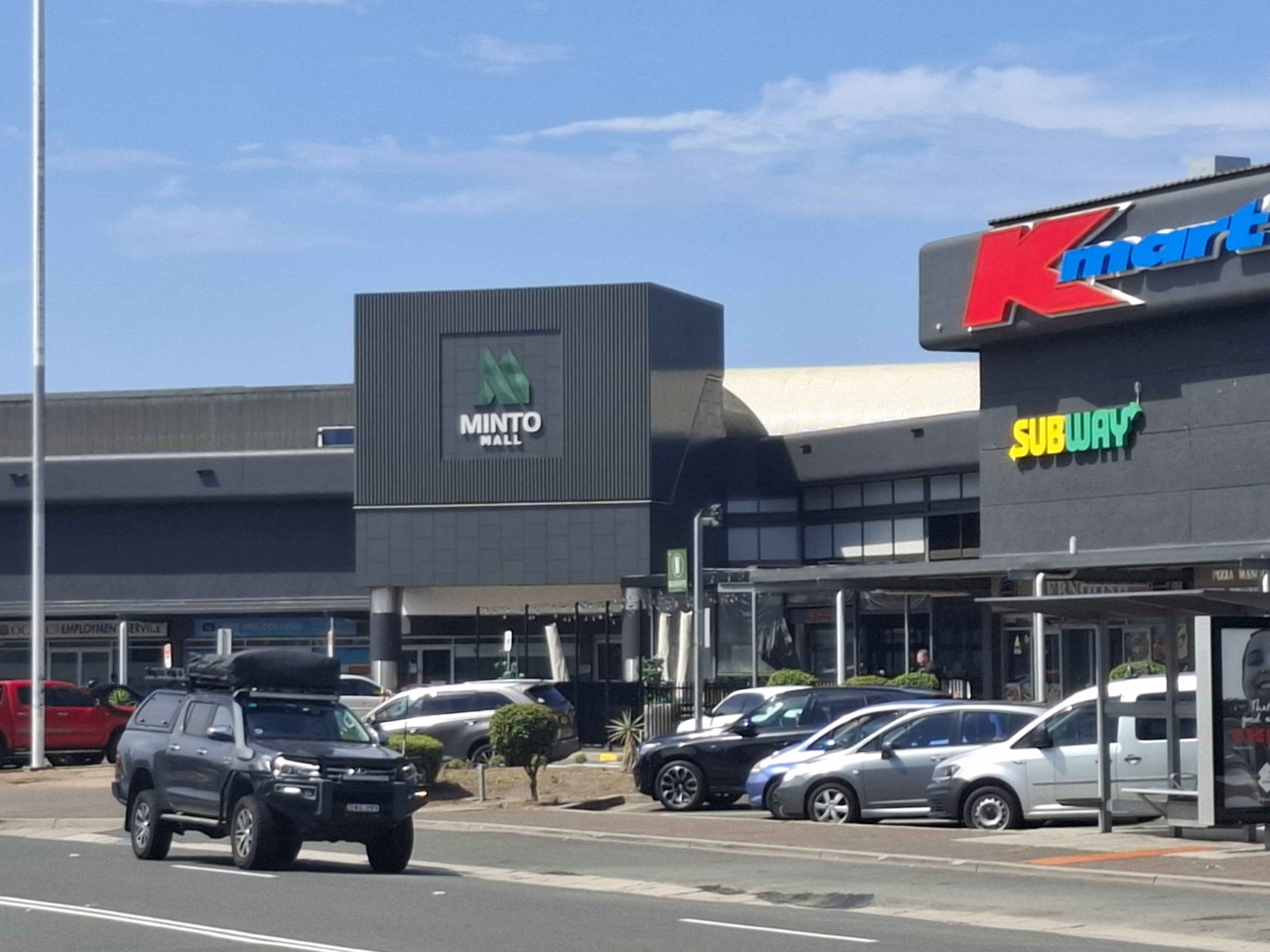 Minto, NSW, Exterior of Minto Mall shopping centre