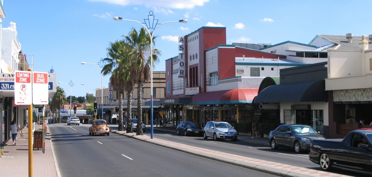 Mount Lawley, WA, Art Deco Astor Theatre on main street