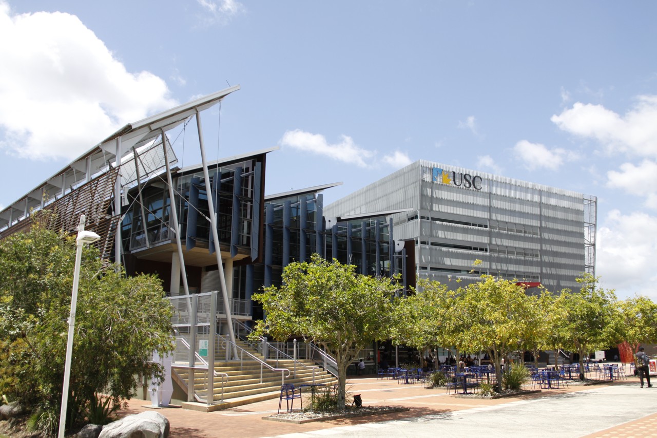 Sippy Downs, QLD, University of the Sunshine Coast campus buildings