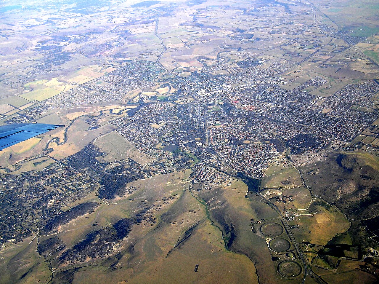 Sunbury, VIC, Rural landscapes surrounding the township