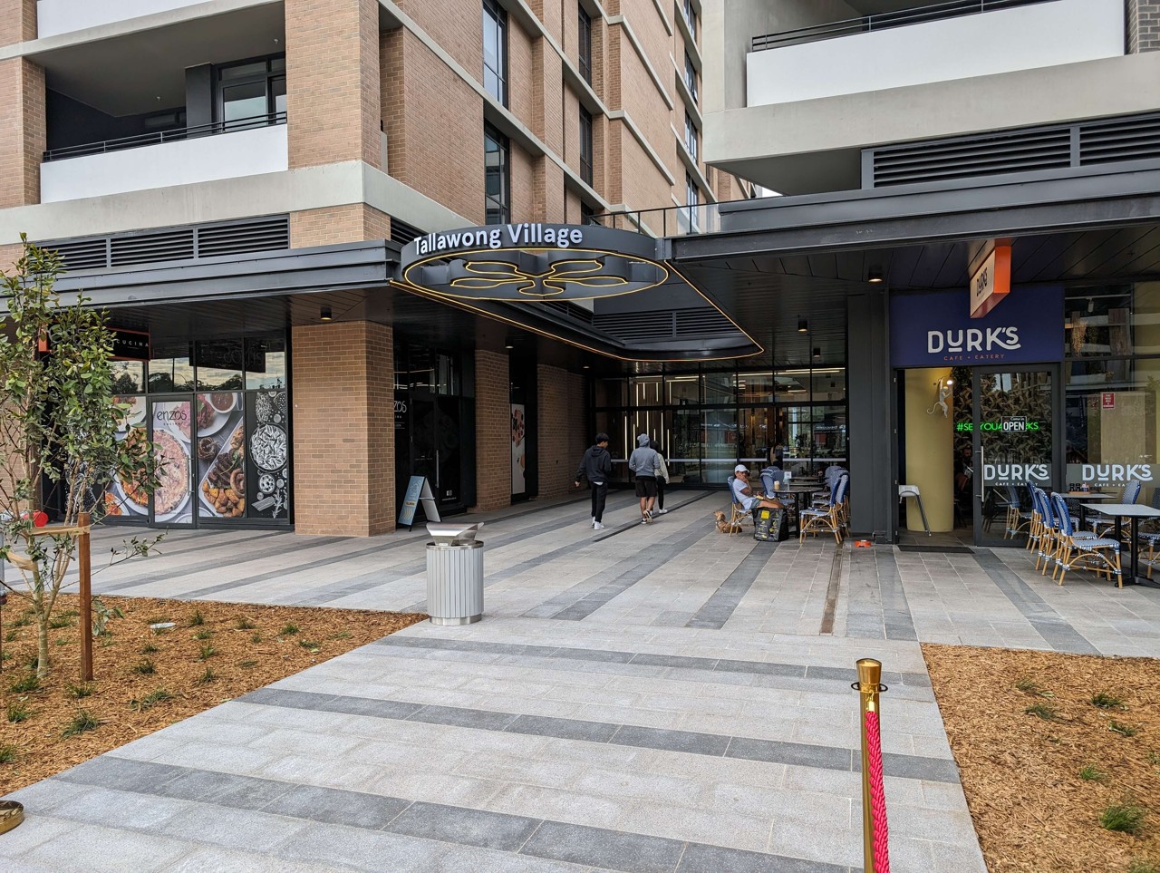 Tallawong, NSW, Entrance to Tallawong Village shopping precinct