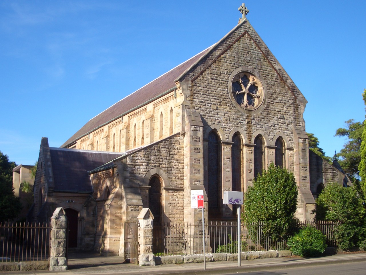 Willoughby, NSW, St Stephen's Anglican Church, historic stone building