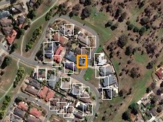 12 Menzel Cr, Dunlop ACT from above, 2026