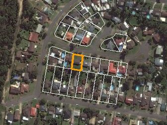 6 Kenley Cl, Blackalls Park NSW from above, 2014