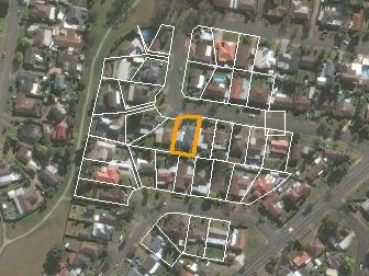 16 Hilton Rd, Cambridge Gardens NSW from above, 2014