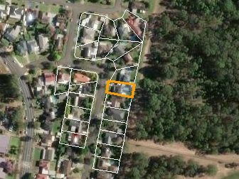 40 Huntingdon Pde, Cambridge Gardens NSW from above, 2026