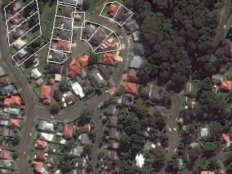 39 Trent Street, Charlestown NSW from above, 2014