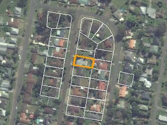 7 Lindfield Ave, Cooranbong NSW from above, 2014