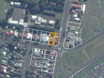4 Dixon St, Fairy Meadow NSW from above, 2014