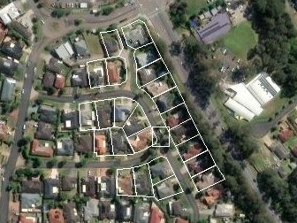18 Basswood Crescent, Fletcher NSW from above, 2026