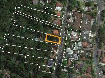 40 Silvia Street, Hornsby NSW from above, 2026