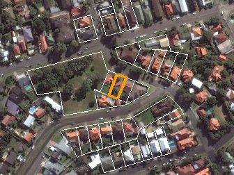 122 Janet St, Merewether NSW from above, 2014
