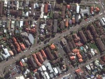 110 Morgan Street, Merewether NSW from above, 2014