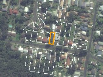 45 The Corso, Saratoga NSW from above, 2014