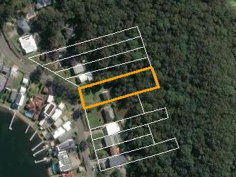 114 Coal Point Rd, Coal Point NSW from above, 2026