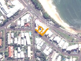 188 Alexandra Pde, Alexandra Headland QLD from above, 2014