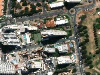 1 Albert Ave, Broadbeach QLD from above, 2026