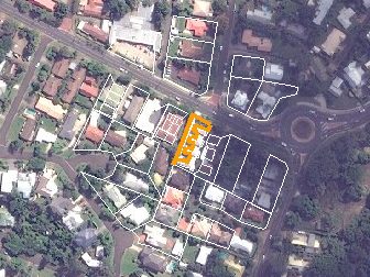 142 King St, Buderim QLD from above, 2014