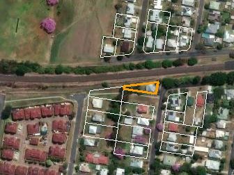 22 Tongue St, East Ipswich QLD from above, 2026